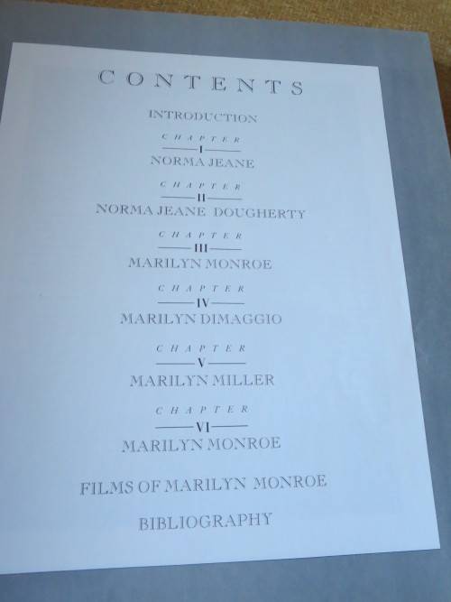 MARILYN MONROE  by Roger Baker Photographs from files of United Press International
