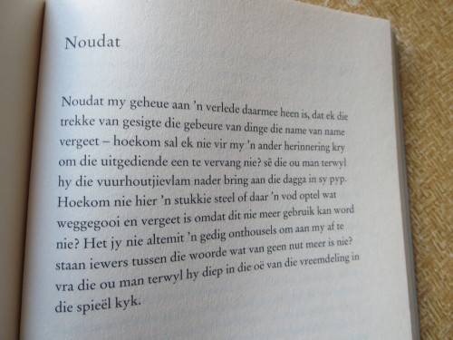 DIE NA-DOOD  deur Breyten Breytenbach