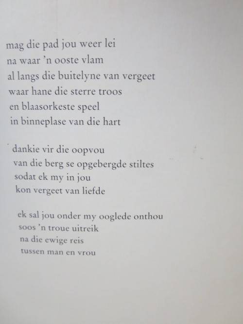DIE NA-DOOD  deur Breyten Breytenbach