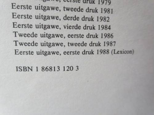 PSIGOLOGIEWOORDEBOEK  deur C. Plug, W.F. Meyer, D.A. Louw & L.A. Gouws