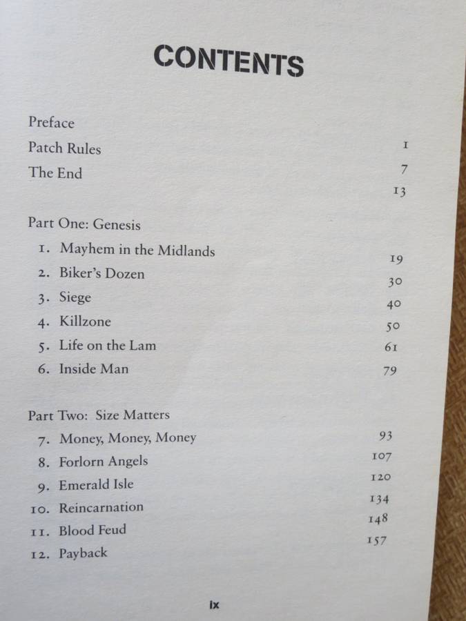 OUTLAWS by Tony Thompson Inside the violent world of biker gangs