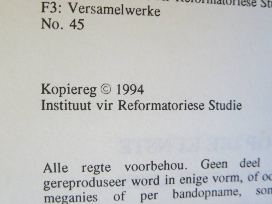VENSTER OP DIE KUNSTE - Christelike Perspektiewe/A WINDOW ON THE ARTS - Christian Perspectives