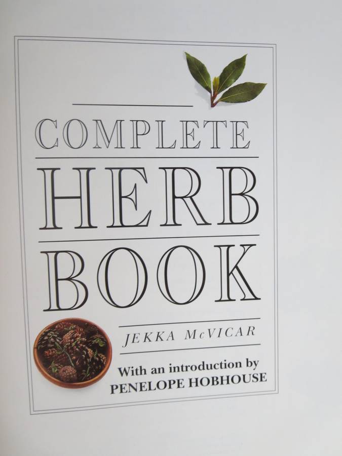 JEKKA`S COMPLETE HERB BOOK  by Jekka McVicar