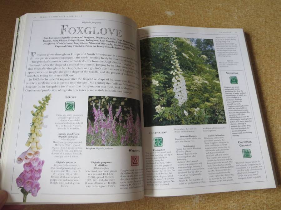 JEKKA`S COMPLETE HERB BOOK  by Jekka McVicar