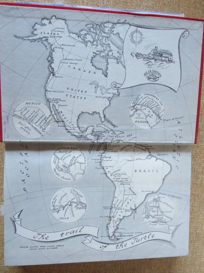 LA TORTUGA by Helen and Frank Schreider. (Amphibious journey - 20 000 miles)