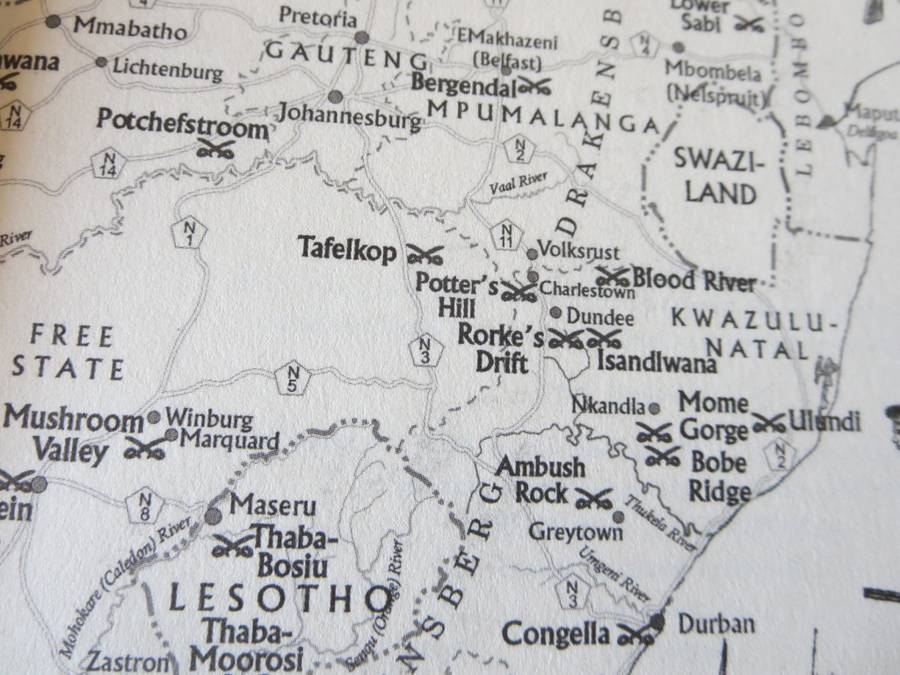 SOUTH AFRICAN BATTLES  by Tim Couzens