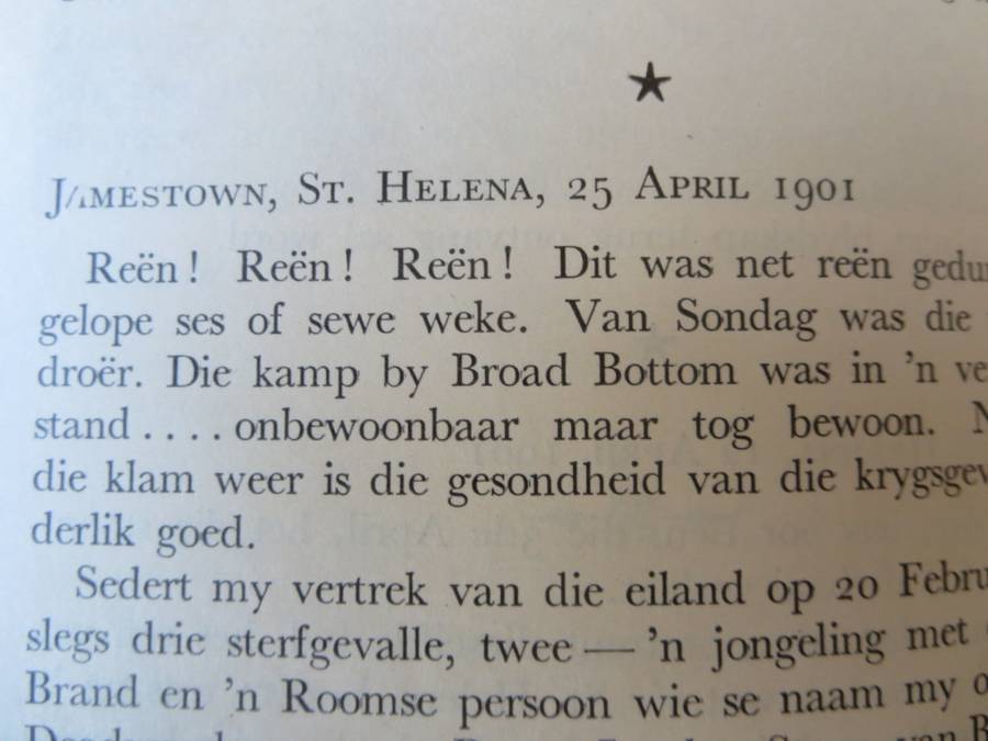 DS. A.F. LOUW OP ST. HELENA. Briewe en belewenisse. Saamgestel deur Ds. Johan Louw.  (P)