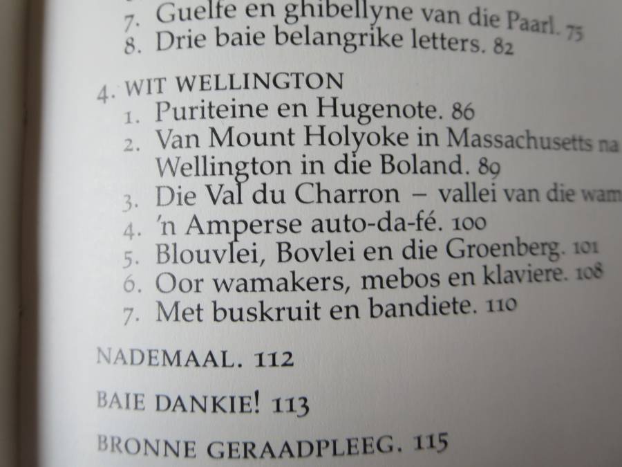 TERS VAN HUYSSTEEN. HUGENOTELAND met tekeninge deur Hannes Meiring. Geteken.  (P)