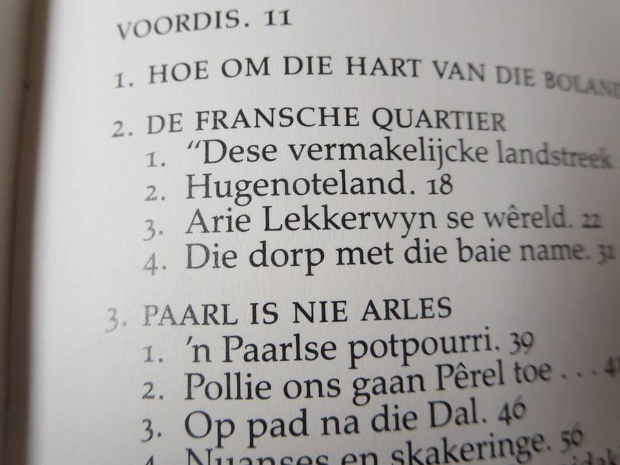 TERS VAN HUYSSTEEN. HUGENOTELAND met tekeninge deur Hannes Meiring. Geteken.  (P)