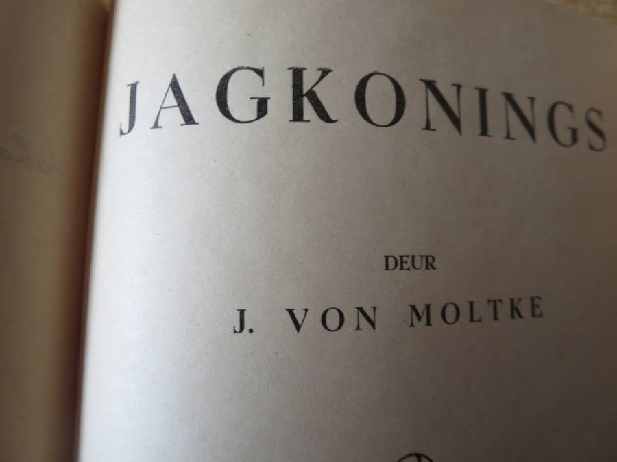 JAGKONINGS.  J. von Moltke.   (P)