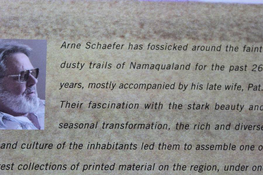 LIFE & TRAVELS IN THE NORTHWEST 1850-1899. Namaqualand, Bushmanland & West Coast. Arne Schaefer. (W)