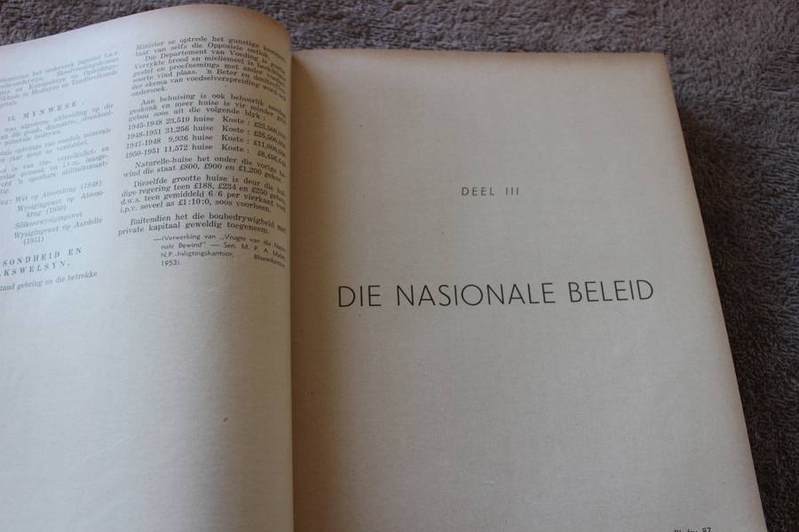 DIE TRIOMF VAN NASIONALISME IN SUID-AFRIKA (1910 - 1953)  Redakteur D. P. Goosen