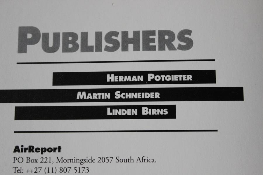 AIRREPORT 1996 SOUTH AFRICA`S AEROSPACE YEARBOOK
