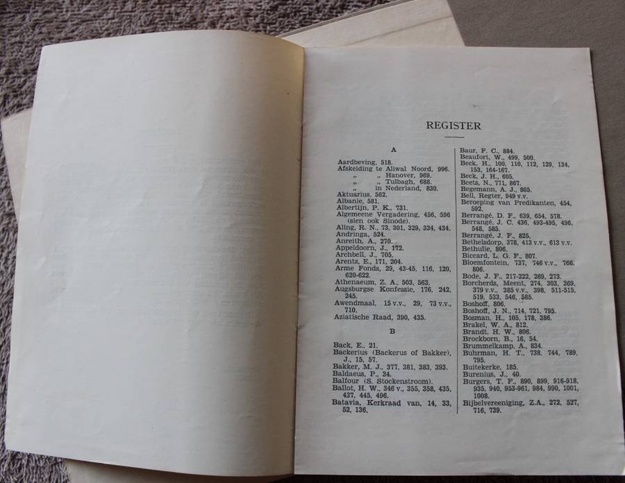 DIE NEDERDUITSE GEREFORMEERDE KERK IN SUID-AFRIKA 1652-1873 deur A. Moorrees.  (P)