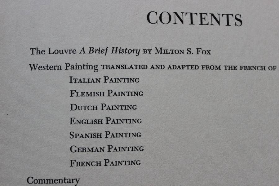 ART TREASURES OF THE LOUVRE. Text translated and adapted from the French of Rene Huyghe.    (P)