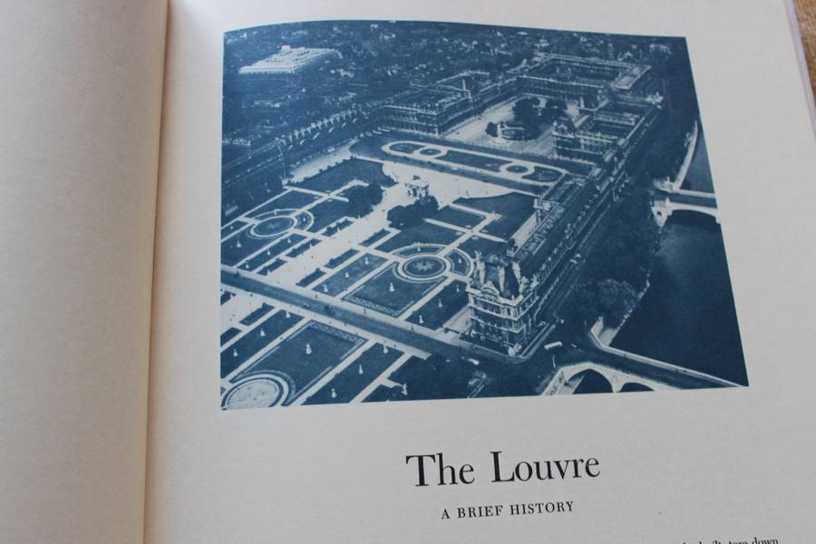ART TREASURES OF THE LOUVRE. Text translated and adapted from the French of Rene Huyghe.    (P)