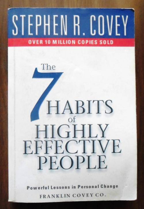 THE SEVEN HABITS OF HIGHLY EFFECTIVE PEOPLE by Stephen R Covey (Large Format)