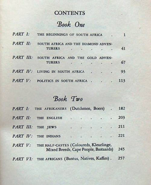 THE PEOPLE OF SOUTH AFRICA by Sarah Gertrude Millin