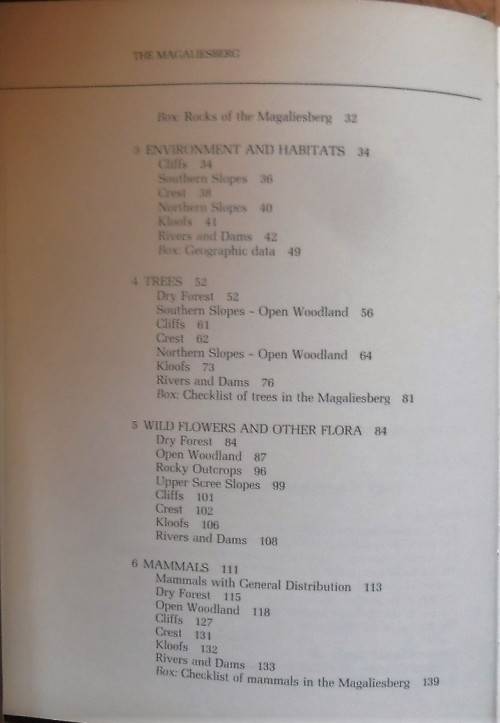 MAGALIESBERG by Vincent Carruthers