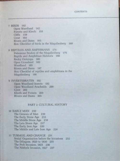 MAGALIESBERG by Vincent Carruthers