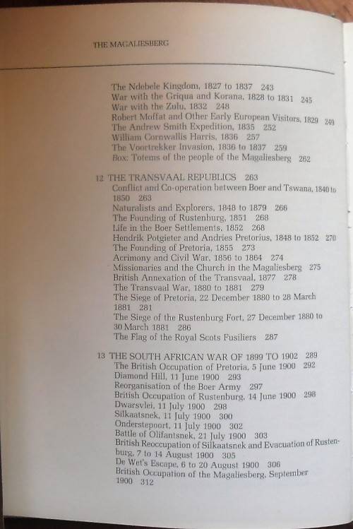 MAGALIESBERG by Vincent Carruthers