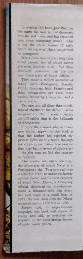 WHO REALLY DISCOVERED SOUTH AFRICA? By Jose Burman