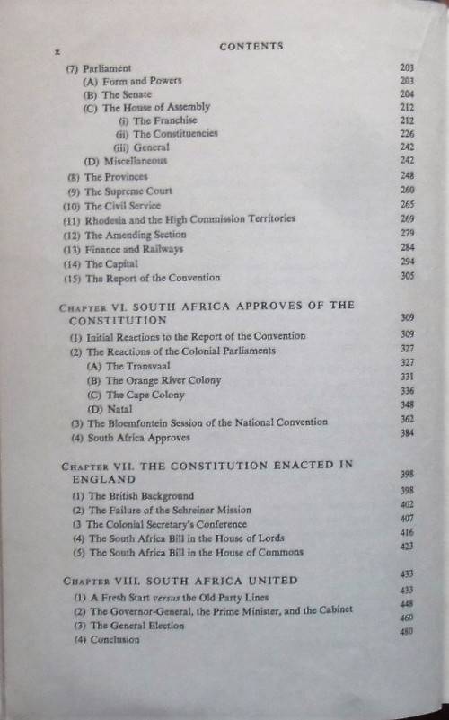 UNIFICATION OF SOUTH AFRICA 1902-1910 by L M Thompson