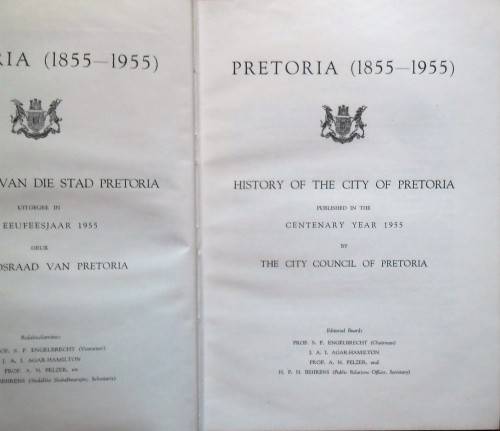 PRETORIA 1855-1955 by City Council of Pretoria