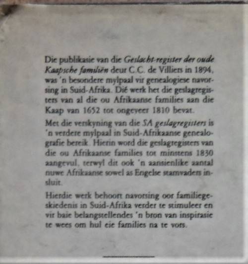 SOUTH AFRICAN GENEALOGIES Volume 3 (H  I) by Heese & Lombard