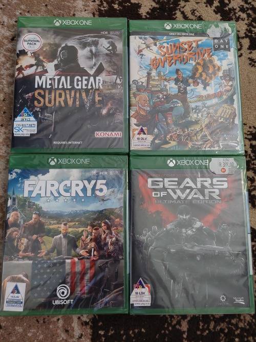 Xbox one games X4 bundle