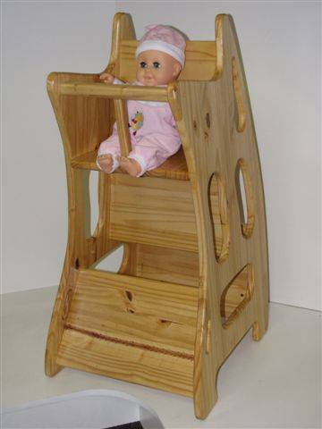 Wooden baby chair