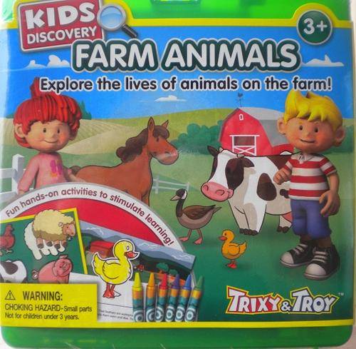 TRIXY AND TROY EDUCATION KIT ***FARM ANIMAL ****