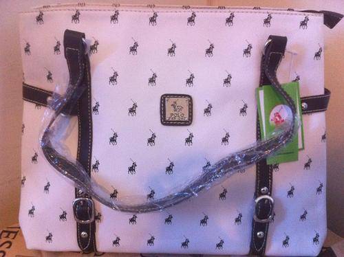 BRAND NEW POLO WHITE HANDBAG NEW STYLE NEW LOOK