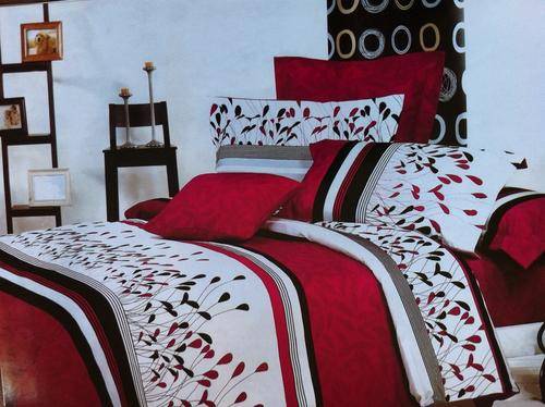 BRAND NEW 6 Piece -Super Soft Cotton Feel lovely queen bed duvet set ******