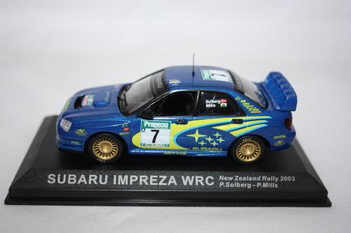 Subaru Impreza WRC Die Cast Rally Model Car.