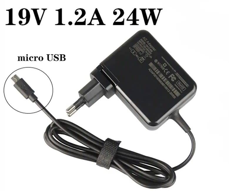 Dell Venue 11 Pro 5130 7130 7139 7140 19V - 1.2A - 24W - micro USB Replacement Charger