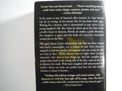 Gone To Far- Suzanne Brockmann