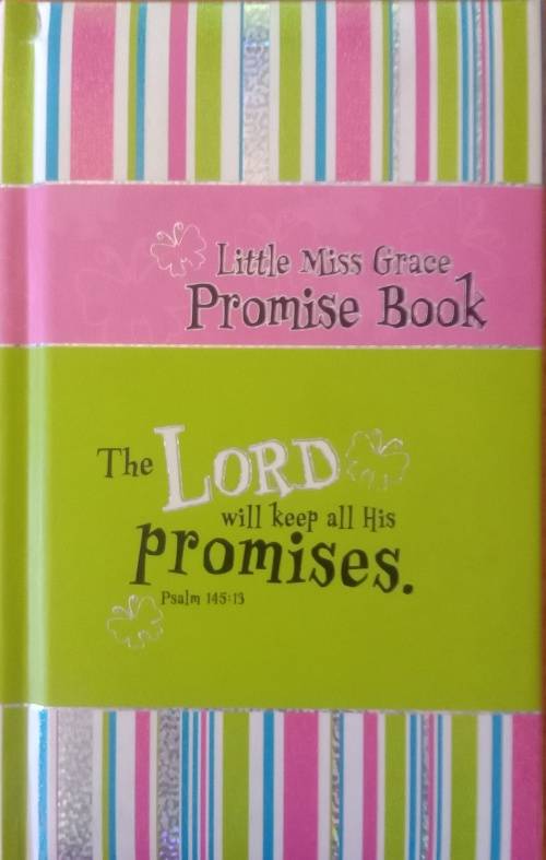 Christian art gifts:Little Miss Grace Promise Book