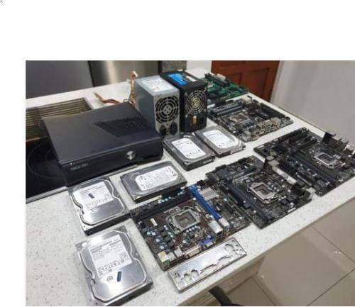 BULK LOT - Motherbaords + Xbox + Hdds + PSUs - For Repairs/Spares