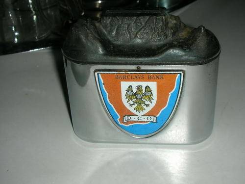 1968 Barclays DCO Chrome Savings Bank/Money Box
