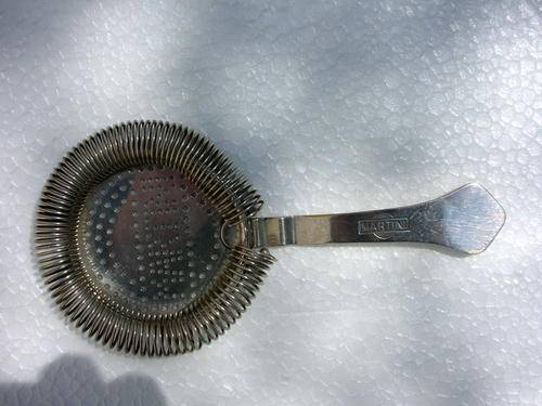 Art Deco Martini Cocktail Strainer