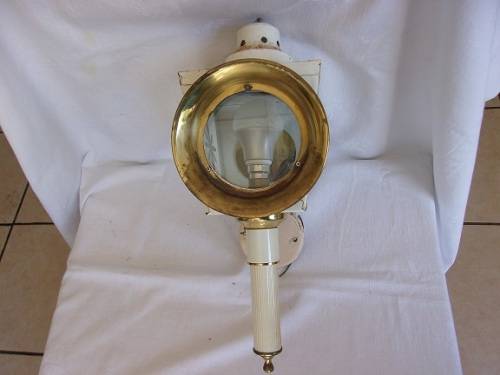 Vintage carriage lamp shaped bar light