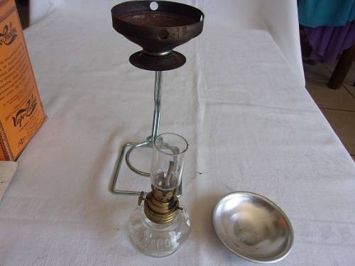 Vintage Vapo-Cresolene vaporiser with original box and instructions