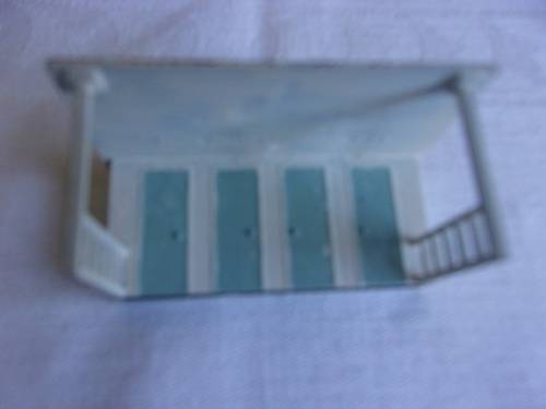 Part vintage Bachmann HO 2562 Scenic Classics Swimming Pool and Landscaping Kit in box