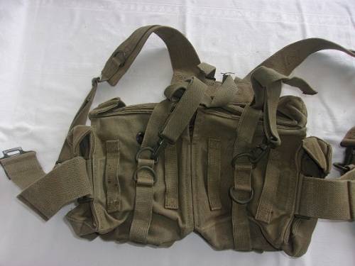 Full vintage SADF webbing