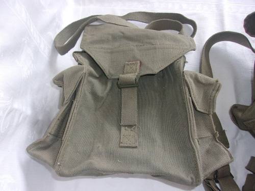 2 Vintage SADF border war bags for 1 bid