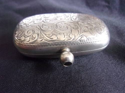 Antique art nouveau Sterling silver sovereign case