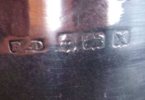 2 Vintage Sterling silver open salts for 1 bid - 50,6g