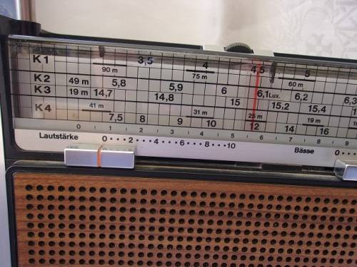 Vintage ITT Schaub Lorenz Touring International 104 portable radio - working