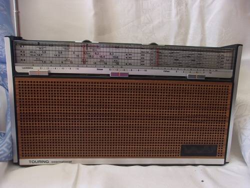 Vintage ITT Schaub Lorenz Touring International 104 portable radio - working